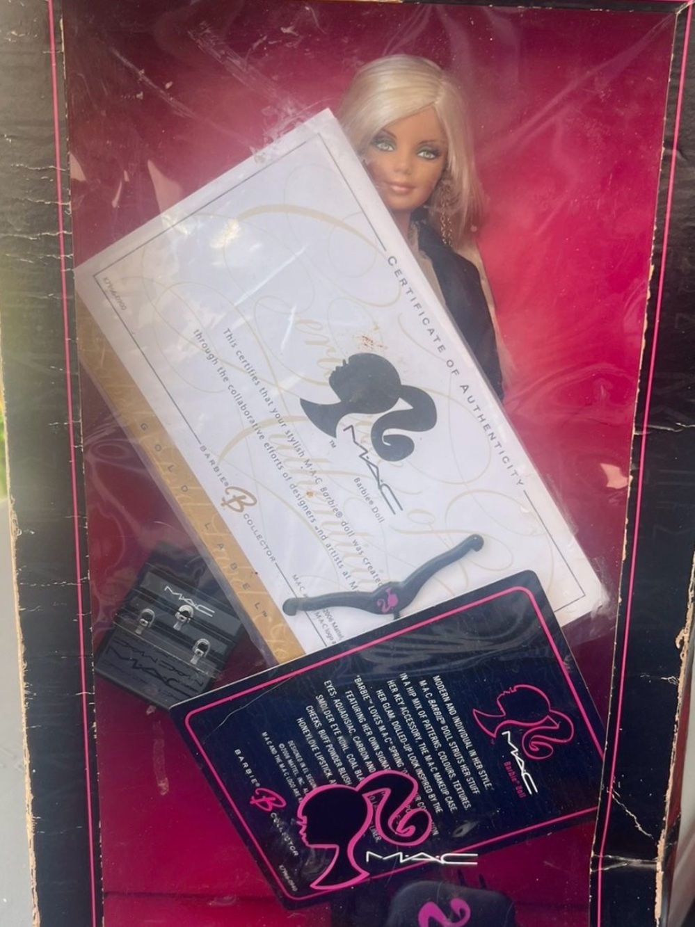 Packaging Text Image Barbie